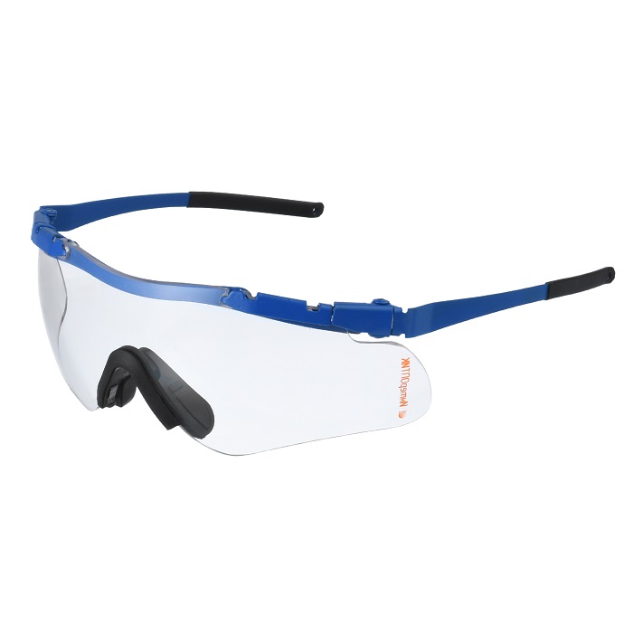 Тактические очки Defender 1:оправа синяя, три линзы, футляр, салфетка, резинка, стоппер, шнурок