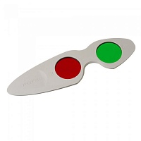 Красно‑зеленый фильтр для проверки бинокулярного зрения Ю. Корея