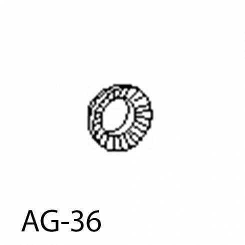 AG-36 Прокладка силиконовая.