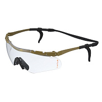 Тактические очки Defender 1:оправа металл хакки, три линзы, футляр, салфетка, резинка, стоппер
