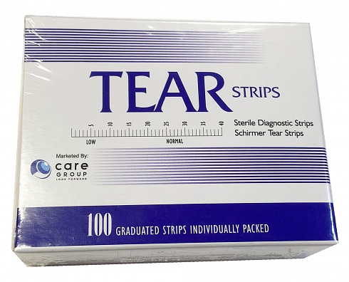 Полоски офтальмологические диагностические TEAR Strips (тест-полоски Ширмера)
