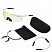 Тактические очки Defender 1:оправа белая, три линзы, футляр, салфетка, резинка, стоппер, шнурок
