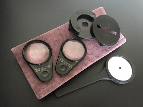 Комплект офтальмоскопа зеркального ОЗ-2  (335610)