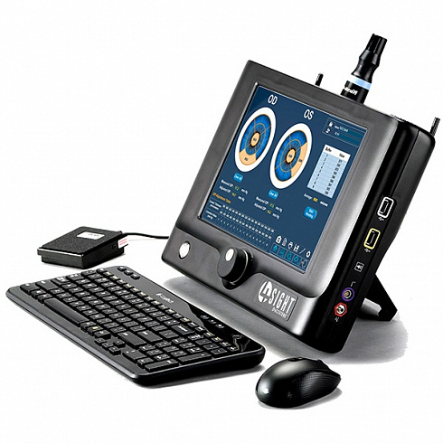 Аппарат УЗИ для аксиального сканирования 4Sight с датчиками А и B сканирования, пахиметрическим